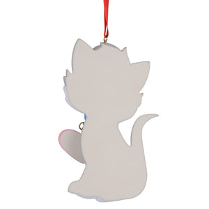 Personalized Gift Christmas Ornament Pet Ornament Kitty