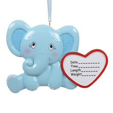 Load image into Gallery viewer, Maxora Baby&#39;s First Christmas Ornament Christmas Baby Gift Elephant
