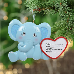 Use thin permanent pen to customize an ornament gift for your family and friends. Customize on hat, blank loctions with names, year, greetings, etc., keep it dry for 1-2 minutes before touch writings, words will stay well for years. 