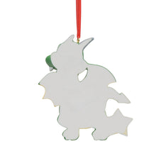 Load image into Gallery viewer, Personalized Christmas Ornament Dragon Ornament
