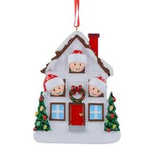 Load image into Gallery viewer, Personalized Christmas Gift Holiday House Family 3
