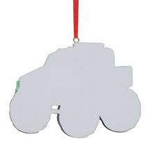 Load image into Gallery viewer, Personalized Christmas Ornament Monster Truck Green
