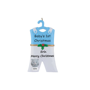 Maxora Personalized Ornament Baby Suit
