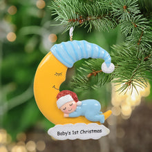 Load image into Gallery viewer, Use thin permanent pen to customize an ornament gift for your family and friends. Customize on hat, blank loctions with names, year, greetings, etc., keep it dry for 1-2 minutes before touch writings, words will stay well for years.
