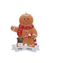 Load image into Gallery viewer, Personalized Gift Christmas Decoration Ornament Ginger Bread Ornament Boy/Girl
