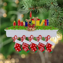 Load image into Gallery viewer, Customize Gift 2024 Christmas Ornament Gift Mantel stockings Family 5

