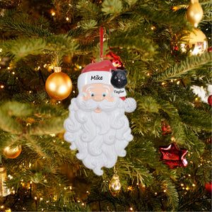 Personalized Christmas Ornament Santa Ornament