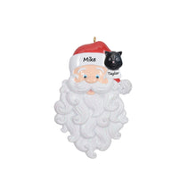 Load image into Gallery viewer, Personalized Christmas Ornament Santa Ornament
