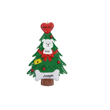 Load image into Gallery viewer, Personalized Holiday Ornament  Christmas Tree Decoration Best Dog/Cat
