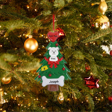 Load image into Gallery viewer, Personalized Holiday Ornament  Christmas Tree Decoration Best Dog/Cat
