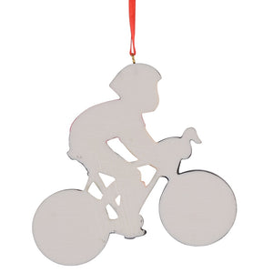Personalized Christmas Sport Ornament Bicycle Boy/Girl