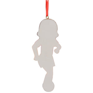 Personalized Christmas Sport Ornament Soccer Girl/Boy