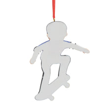 Load image into Gallery viewer, Personalized Christmas Sport Ornament Skateboard Boy
