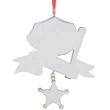 Load image into Gallery viewer, Personalized Occupation Christmas Ornaments Policeman Ornament
