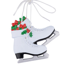 Load image into Gallery viewer, Personalized Sport Ornament Girl Ice Skating shoes
