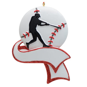 2023 Christmas Gift for Baseball Player Sport Ornament Personalized Baseball Ornament