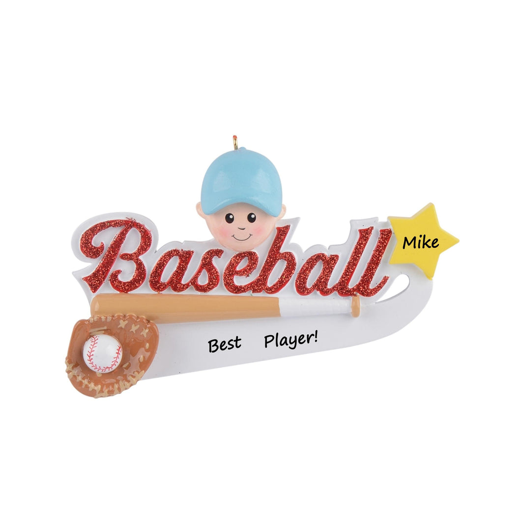 Personalized Christmas Gift for Baseball Sport Team and Baseball Player