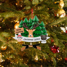 Load image into Gallery viewer, Christmas Gift Personalized Sport Ornament Hunter
