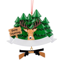 Load image into Gallery viewer, Christmas Gift Personalized Sport Ornament Hunter
