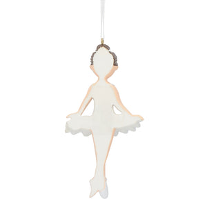 Personalized Christmas Sport Ornament Ballerina Girl