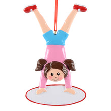 Load image into Gallery viewer, Personalized Christmas Sport Ornament Handstand
