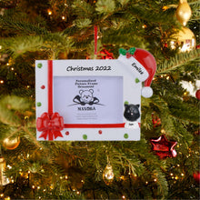 Load image into Gallery viewer, Personalized Christmas Ornament The Holiday Photo frame
