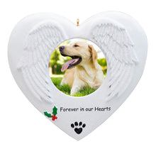 Load image into Gallery viewer, Personalized Christmas Gift Ornament Pet Memorial Photo frame
